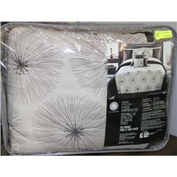 HOMETRENDS FULL/DBL 4 PC COMFORTER SET