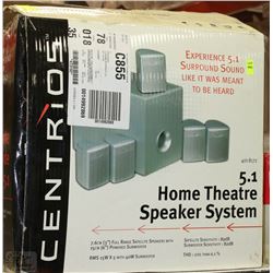 CENTRIOS 5.1 HOME THEATER SPEAKER SYSTEM