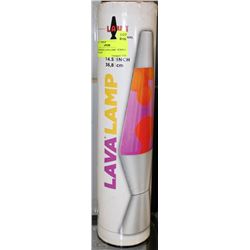 THE ORIGINAL LAVA LAMP   PURPLE & YELLOW