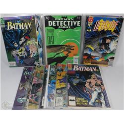 BOX OF VARIOUS BATMAN COMIC BOOKS