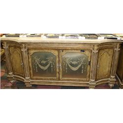 SHOWHOME BUFFET WITH MARBLE TOP