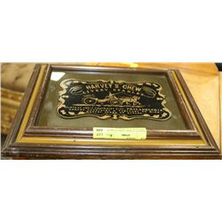 HARVEY S CHEW LIVERY STABLES MIRROR PICTURE FRAMED