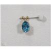 Image 1 : 10 KT YELLOW GOLD PENDANT W/TOPAZ