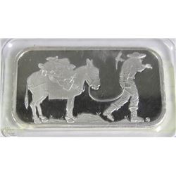 1 OZ PURE SILVER BAR