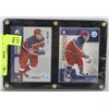 Image 1 : FRAMED OVECHKIN AND MALKIN PRE ROOKIE CARDS