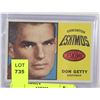 Image 1 : 1964 OPPS DON GETTY EDMONTON ESKIMOS CARD