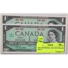 Image 1 : 1967 CENTENNIAL 1867-1967 DOLLAR BILLS X2