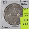 Image 1 : 1959 CANADIAN SILVER DOLLAR