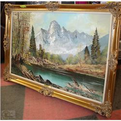 SIGNED ORIGINAL JOSEPH LEHNER PAINTING 28' X 40'