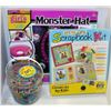 Image 1 : NEW KIDS MONSTER HAT KNITTING SET LOOM WITH