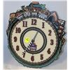 Image 1 : LIONEL 100TH ANNIVERSARY ANIMATED TRAIN WALL CLOCK