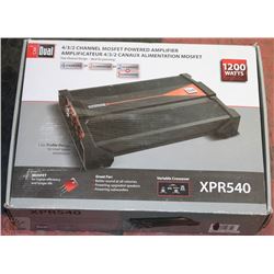 CARDUAL 4/3/2 CHANNEL MOSFET POWERED AMPLIFIER