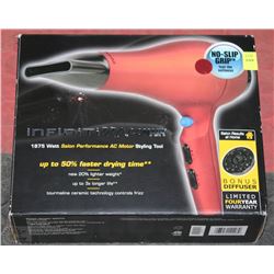 NEW CONAIR INFINITI PRO BLOW DRYER MODEL 302VTC