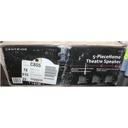 CENTRIOS 5 PC THEATER SPEAKER SET