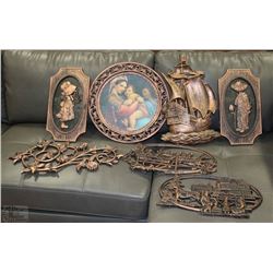 BOX FULL OF COPPERCRAFT COLLECTIBLES