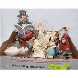 VINTAGE ORNAMENTS INCL HOMEMAKERS ANGELS