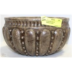 LARGE ROUND HEAVY CENTERPIECE BOWL