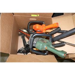 BLACK AND DECKER ELECTRIC GARDEN TOOLS - HEDGEHOG