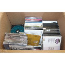 BOX OF CD'S