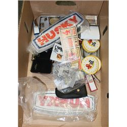 ESTATE BOX WITH ASSORTED COLLECTIBLES INCL