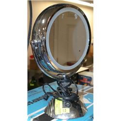 CONAIR LIGHTED MIRROR 10” DIAMETER
