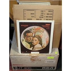 SELECTAVISION VIDEO DISK PLAYER WITH ASSORTMENT OF