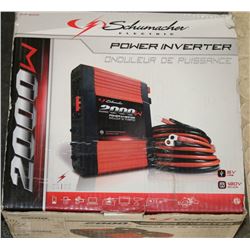NEW SCHUMACHER 2000 W POWER INVERTER