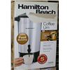 Image 1 : NEW HAMILTON BEACH 42 CUP COFFEE URN PERCULATOR