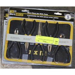 LOT OF 2 FIX IT MINI PLIERS SET