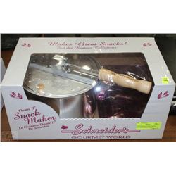 SCHNEIDER'S GOURMET WORLD - POPCORN & SNACK MAKER