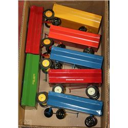 FLAT OF 1:16 TRACTOR TRAILERS