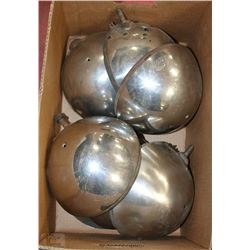 BOX OF FORD TWOLITE HEAD LAMPS