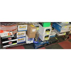 SHELF WITH LARGE QUANTITY AUTOMOTIVE PARTS ICL