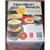 Image 1 : HAMILTON BEACH BREAKFAST SANDWICH MAKER MACHINE