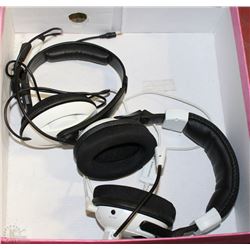 BOX W/2 TURTLE BEACH GAMING