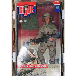 GI JOE GULF WAR ARMY GRENADIER FIGURE IN BOX