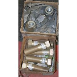 2 BOXES OF LARGE LUGNUTS