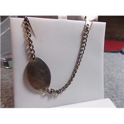 BRACELET- "BETTY" SILVER ID BRACELET