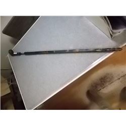 VINTAGE HAND MADE WOOD CANE SWORD - FULL LENGTH BLADE