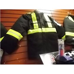 NEW SAFETY JACKET - CONDOR -WINTER  WITH RELECTIVE STRIPS - BLUE - XS