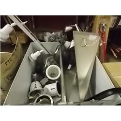 BIN OF CEILING LITES & WALL LITES