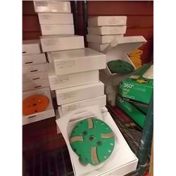 WERKMASTER GRINDING DISKS - 4 3/4"  - 100GRIT - EXTRA SOFT - 15 TTL