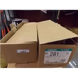 INDUSTRIAL DOOR CLOSERS - 2 PER LOT - SARGENT
