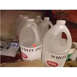 JUG OF WHITE OIL - PDI - 4LT- 6 JUGS PER LOT
