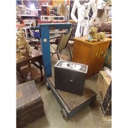 VINTAGE ROLLING PLATFORM SCALE