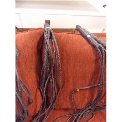 LEATHER WHIP - CAT'O 9 - 10 STAND