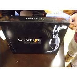 "VINTURI" CRYSTAL DISH SET