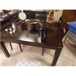 NEW SQUARE DINING TABLE - ESPRESSO FINISH 55"x55"x30" TALL