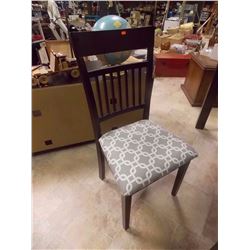 NEW DINING CHAIRS - ESPRESSO FINISH - 6 X BID