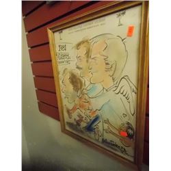 FRAMED LIMITED EDITION PRINT - HIGHLIGHT - GLENN OLSON - ESTIMATED GALLERY PRICE $775 44"x34"